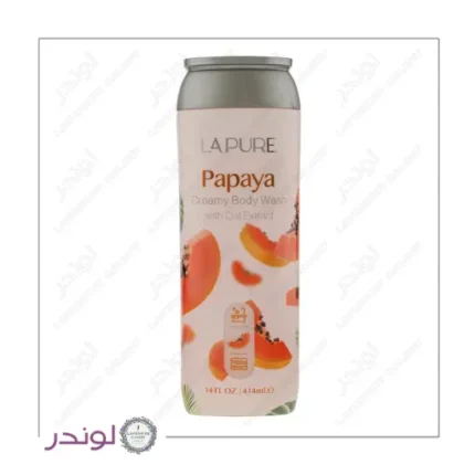 شامپو بدن کرمی لپیور پاپایا مناسب پوست خشک و حساس