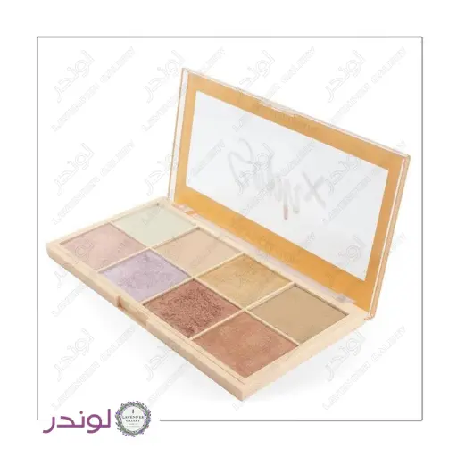 پالت هایلایتر رولوشن سوفکس پالت هایلایتر رولوشن سوفکس با پیگمنت بالا برای درخشش صورت