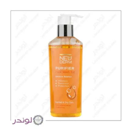 ژل شستشوی صورت پوست خشک نئودرم 200 میلی لیتر