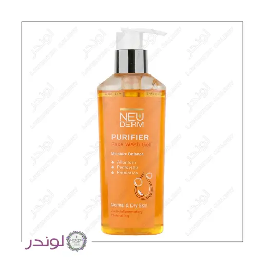 ژل شستشوی صورت پوست خشک نئودرم 200 میلی لیتر