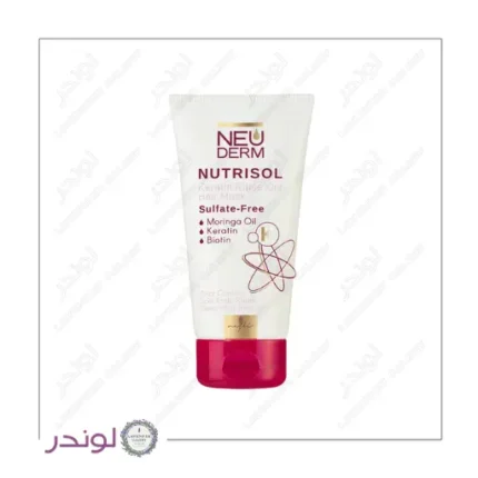 ماسک مو کراتینه فاقد سولفات نوتریسل نئودرم 150 میلی‌لیتر مناسب موهای خشک و وز