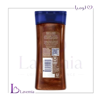 روغن شاین بدن وازلین Golden Hour Glow 200 میل